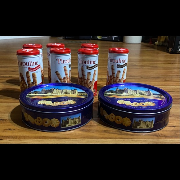 Storage and Gift Tins ♻️ Assorted Brands, Sizes, and Shapes (9 Total) - Picture 3 of 7